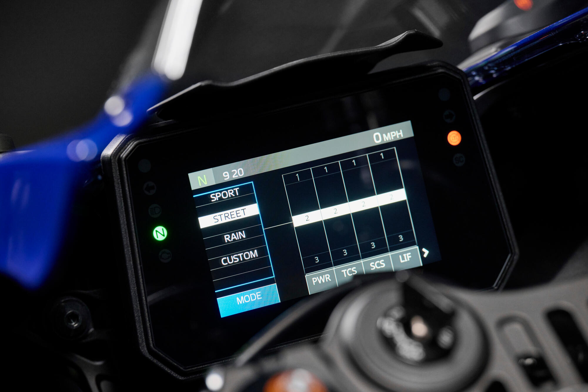Yamaha Ride Control із настроюваними параметрами 
